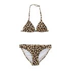 JUJA - UV-Bikini voor meisjes - Luipaardprint - Bruin