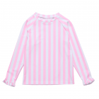 Snapper Rock - UV-rashtop voor meisjes - Lange mouw - UPF50+ - Pink Stripe