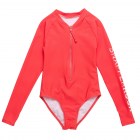 Snapper Rock - UV-badpak voor meisjes - Lange mouw - UPF50+ - Watermelon - Rood